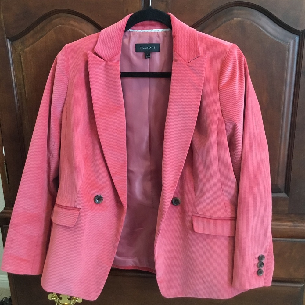 Talbots Pink Blazer (Size 4)